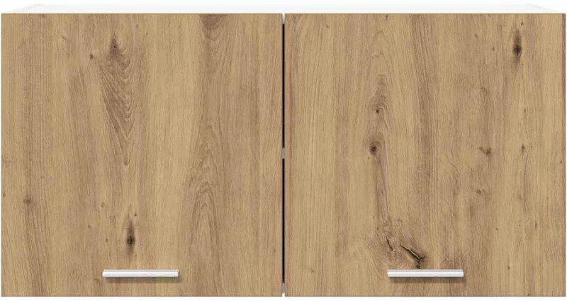 vidaXL Κρεμαστό ντουλάπι με πόρτα Riga Artisan Oak 80 x 31 x 40 εκ