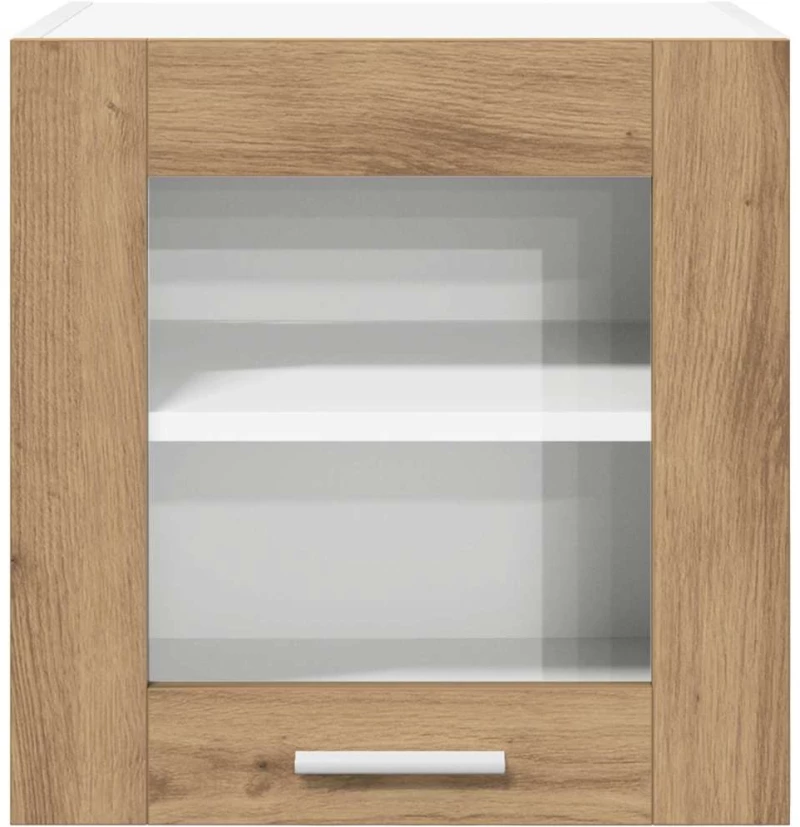 vidaXL Κρεμαστό ντουλάπι με πόρτα Riga Artisan Oak 40 x 31 x 40 εκ.