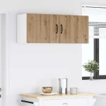 vidaXL Κρεμαστό ντουλάπι κουζίνας 2 pcs Artisan Oak 50 x 31 x 40 εκ.