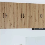 vidaXL Κρεμαστό ντουλάπι κουζίνας 2 pcs Artisan Oak 30 x 31 x 80 εκ.