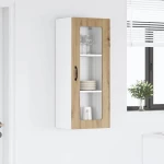 vidaXL Κρεμαστό ντουλάπι κουζίνας Artisan Oak 40 x 31 x 100 εκ.