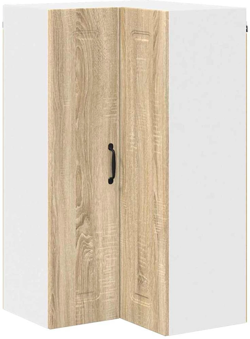 vidaXL Κρεμαστό ντουλάπι κουζίνας Δρύς Sonoma 57 x 57 x 100 εκ.
