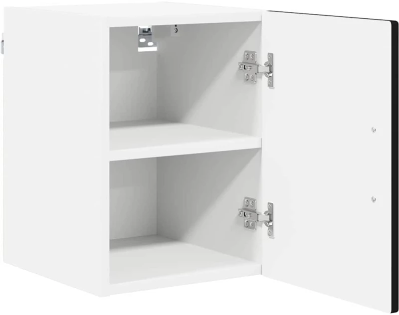 vidaXL Ντουλάπα Κουζίνας Μαύρο 30 x 31 x 40 εκ. Επεξεργασμένο ξύλο