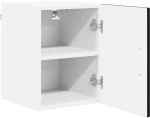 vidaXL Ντουλάπα Κουζίνας Μαύρο 30 x 31 x 40 εκ. Επεξεργασμένο ξύλο
