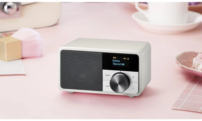 Ραδιόφωνο Τρανζίστορ Sangean DDR7 MINI Ασημί FM Ρετρό