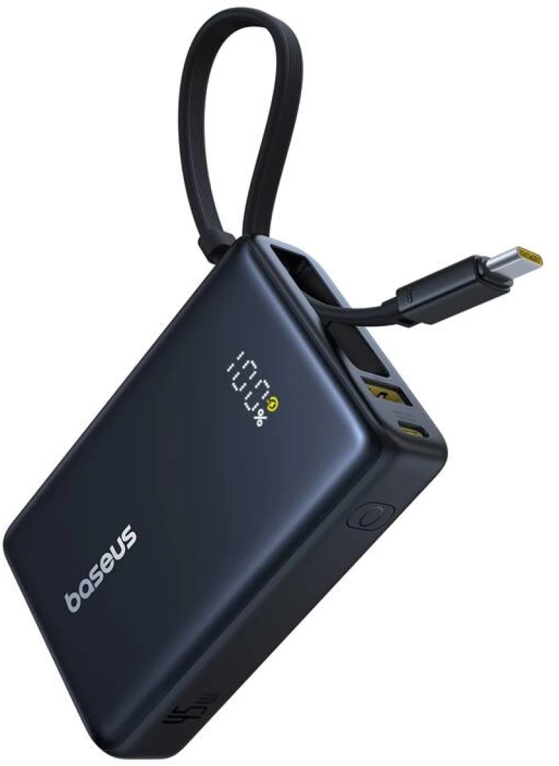 Powerbank Baseus PicoGo Ψηφιακή οθόνη 10000mAh 45W (czarny)