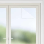 vidaXL Αυτοκόλλητη Μεμβράνη Παράθυρου Λευκό με Θολό Εφέ 60 x 2000 cm