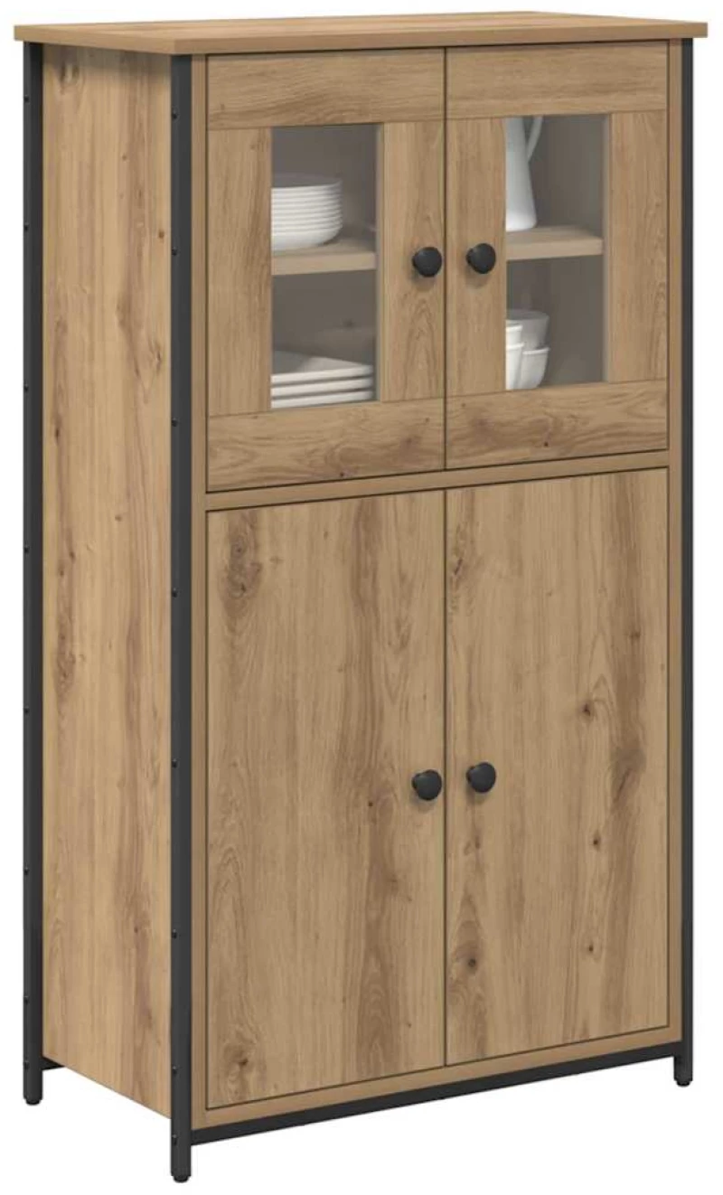 vidaXL Highboard Artisan Oak 62 x 32 x 106,5 εκ Επεξεργασμένο ξύλο