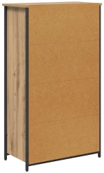 vidaXL Highboard Artisan Oak 62 x 32 x 106,5 εκ Επεξεργασμένο ξύλο