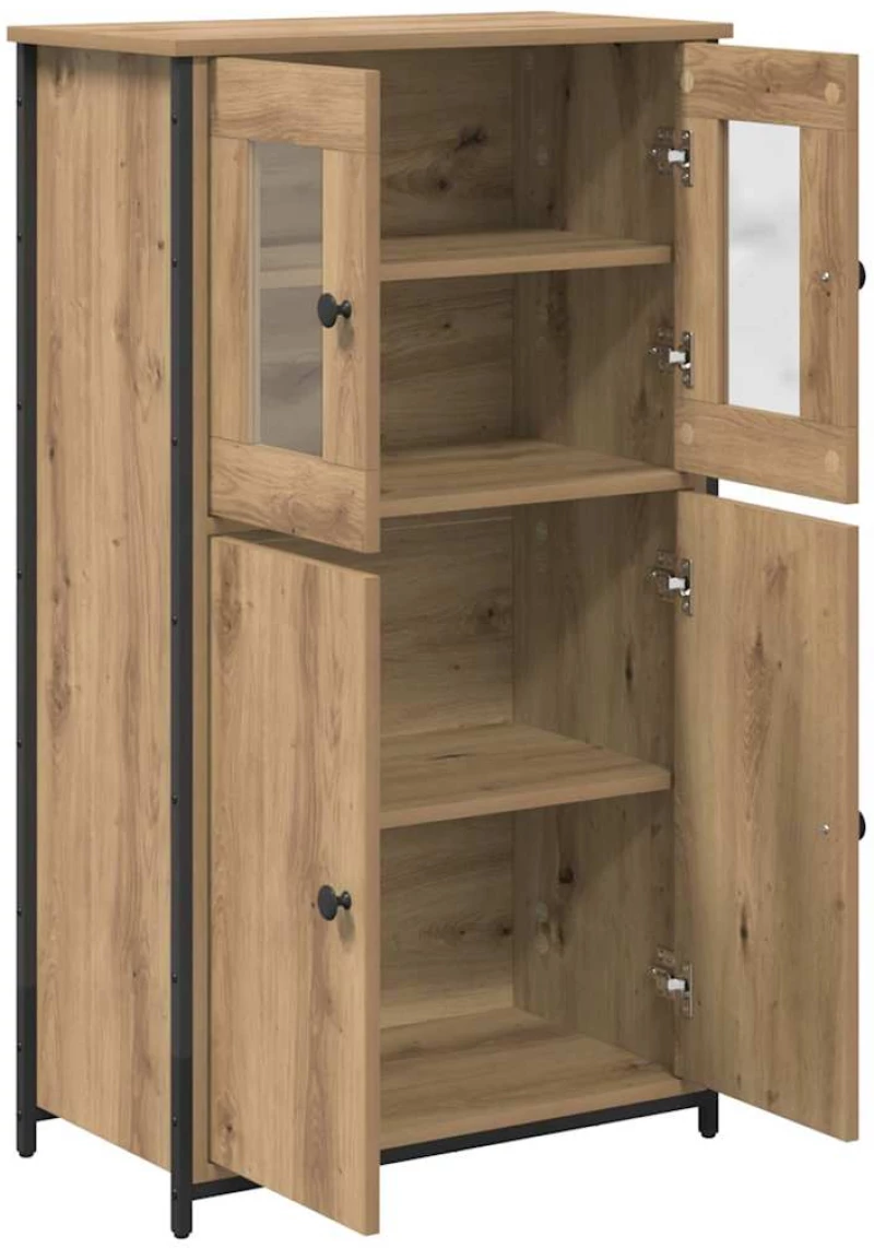 vidaXL Highboard Artisan Oak 62 x 32 x 106,5 εκ Επεξεργασμένο ξύλο