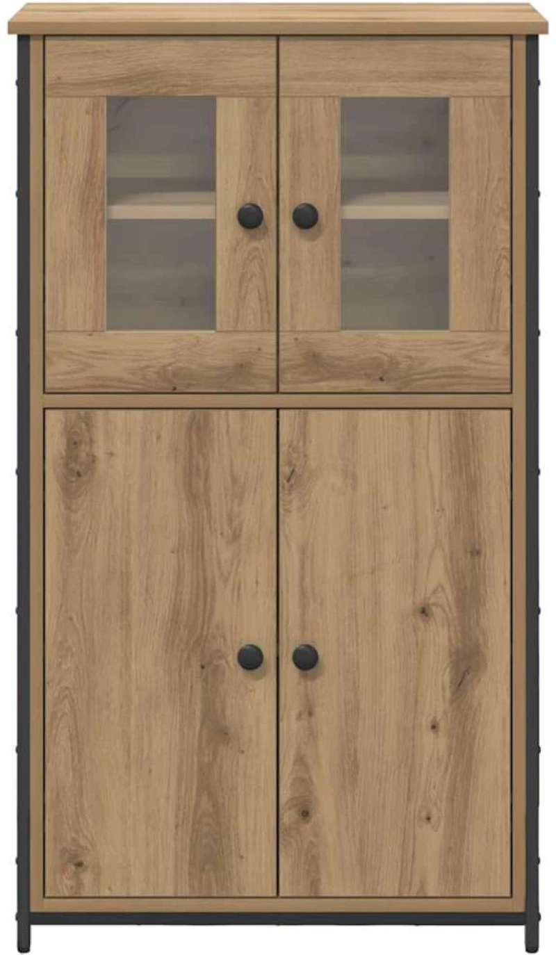 vidaXL Highboard Artisan Oak 62 x 32 x 106,5 εκ Επεξεργασμένο ξύλο