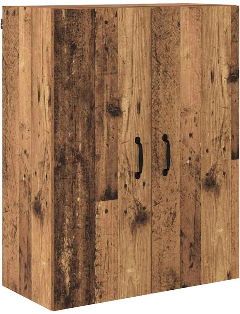vidaXL Highboard Παλιό Ξύλο 69,5 x 34 x 180 εκ. Επεξεργασμένο ξύλο
