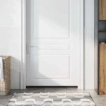 vidaXL Αυτοκόλλητες σφραγίδες πόρτας 2 pcs Ασημί 100 cm