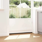 vidaXL Αυτοκόλλητες σφραγίδες πόρτας 2 pcs Ασημί 100 cm