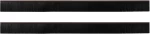 vidaXL Αυτοκόλλητες σφραγίδες πόρτας 2 pcs Καφέ 100 cm