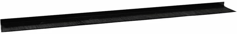 vidaXL Αυτοκόλλητες σφραγίδες πόρτας 2 pcs Μαύρο 100 cm