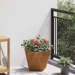 vidaXL Γλάστρα 2 pcs Σκ rusty 30 x 30 x 30 cm