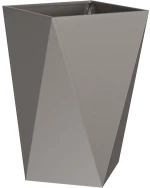 vidaXL Γλάστρα Σκ rusty 50 x 50 x 75 cm Ατσάλι Σκληρυθέν στον Αέρα