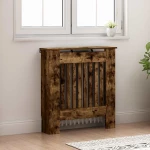 vidaXL Καπάκι Καλοριφέρ Καπνιστό Δρύς 78 x 19 x 81,5 cm