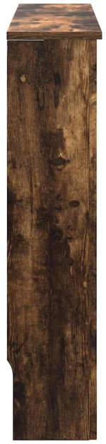 vidaXL Καπάκι Καλοριφέρ Καπνιστό Δρύς 78 x 19 x 81,5 cm