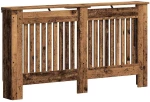 vidaXL Καπάκι Καλοριφέρ Παλιό Ξύλο 152 x 19 x 81,5 cm
