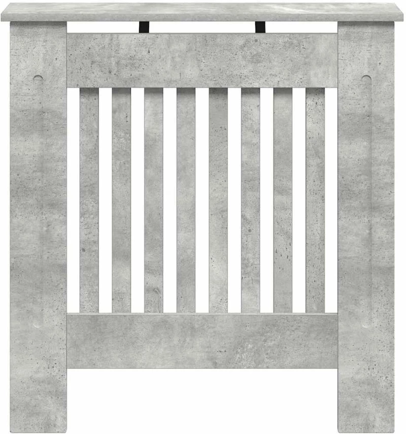 vidaXL Καπάκι Καλοριφέρ Σκυρόδεμα Γκρι 78 x 19 x 81,5 cm