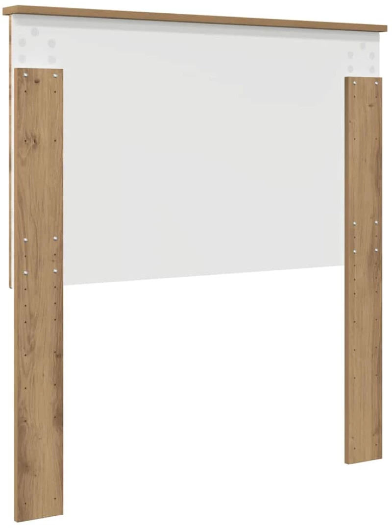 vidaXL Κεφαλάρι με κεφαλάρι Artisan Oak 100 cm Επεξεργασμένο ξύλο
