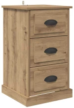vidaXL Κομοδίνο Artisan Oak 39 x 39 x 67,5 εκ. Επεξεργασμένο ξύλο