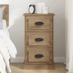vidaXL Κομοδίνο Artisan Oak 39 x 39 x 67,5 εκ. Επεξεργασμένο ξύλο