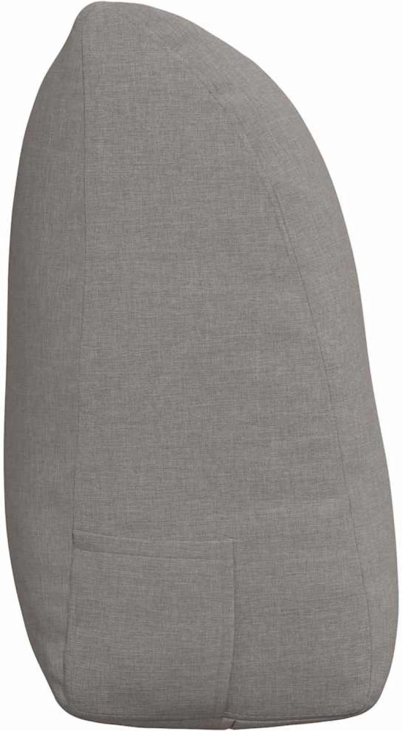 vidaXL Μαξιλάρι Πλάτης Taupe 120 x 24 x 50 εκ ύφασμα
