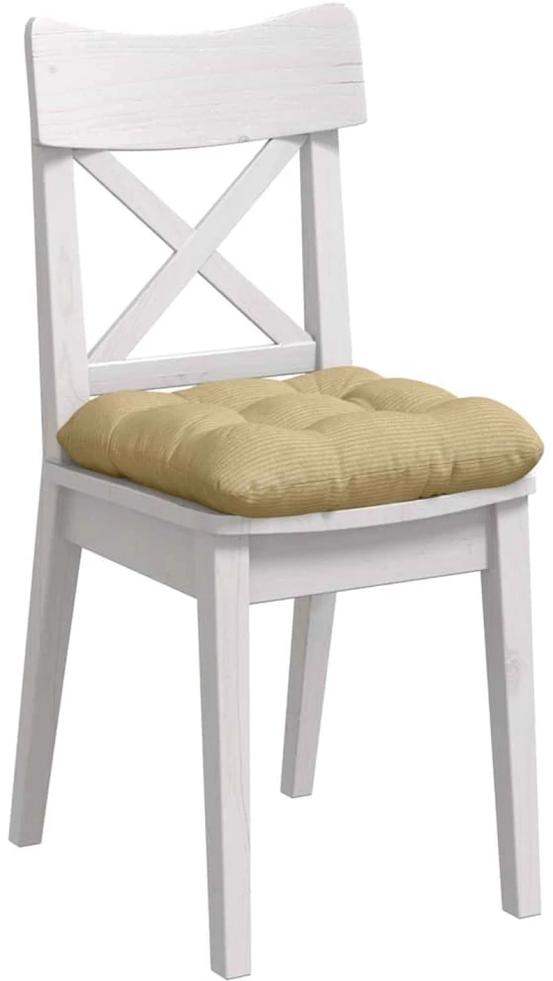 vidaXL Μαξιλάρια καθισμάτων 4 pcs Γκρι Πράσινο 45 x 45 cm