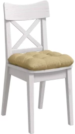 vidaXL Μαξιλάρια καθισμάτων 4 pcs Γκρι Πράσινο 45 x 45 cm