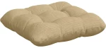 vidaXL Μαξιλάρια καθισμάτων 4 pcs Γκρι Πράσινο 45 x 45 cm