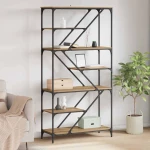 vidaXL Ράφι Βιβλίων Artisan Oak 91 x 36 x 176 εκ Επεξεργασμένο ξύλο