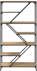 vidaXL Ράφι Βιβλίων Artisan Oak 91 x 36 x 176 εκ Επεξεργασμένο ξύλο