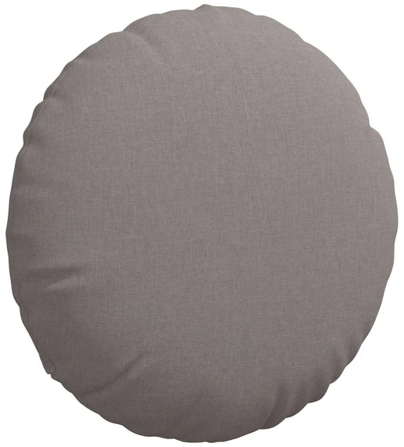 vidaXL Μαξιλάρια καθισμάτων 2 pcs Taupe Ø60 x 21 εκ ύφασμα