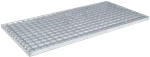 vidaXL Σίτα Ασημί 80 x 40 x 2 cm Γαλβανισμένο Ατσάλι Ψυχρής Βύθισης