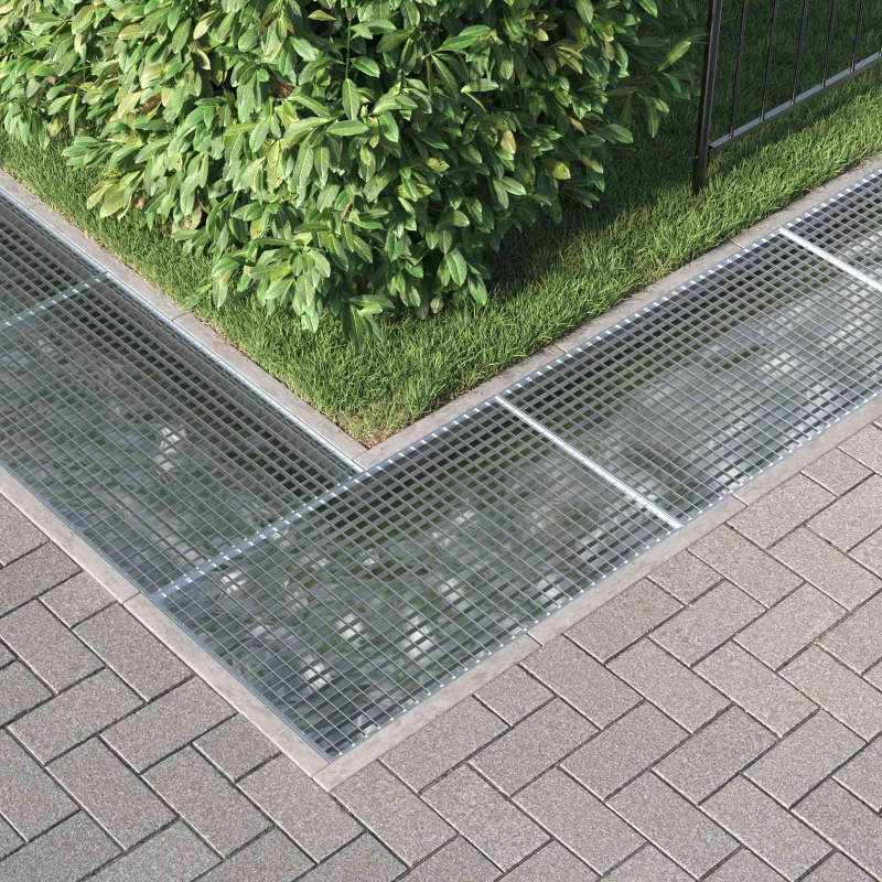 vidaXL Σίτα Ασημί 100 x 60 x 2 cm Γαλβανισμένο Ατσάλι Ψυχρής Βύθισης