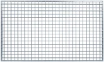 vidaXL Σίτα Ασημί 100 x 60 x 2 cm Γαλβανισμένο Ατσάλι Ψυχρής Βύθισης