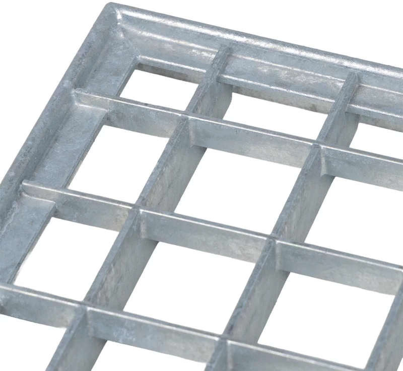 vidaXL Σίτα Ασημί 100 x 60 x 2 cm Γαλβανισμένο Ατσάλι Ψυχρής Βύθισης