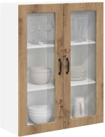 vidaXL Κρεμαστό ντουλάπι κουζίνας Artisan Oak 80 x 31 x 100 εκ.