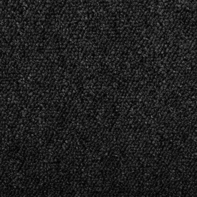 vidaXL Δερμάτινο Χαλί Ανθρακί 100 x 300 cm 100% Πολυπροπυλένιο