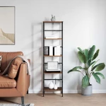 vidaXL Ράφι Βιβλίων Παλιό Ξύλο 40 x 29,5 x 149 εκ Επεξεργασμένο ξύλο