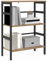 vidaXL Ράφι Βιβλίων Artisan Oak 60 x 29,5 x 81 εκ Επεξεργασμένο ξύλο