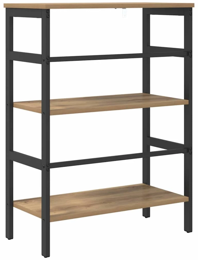 vidaXL Ράφι Βιβλίων Artisan Oak 60 x 29,5 x 81 εκ Επεξεργασμένο ξύλο