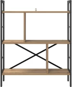 vidaXL Ράφι Βιβλίων Artisan Oak 75 x 30 x 91 εκ. Επεξεργασμένο ξύλο