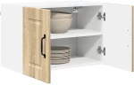 vidaXL Κρεμαστό ντουλάπι κουζίνας 2 pcs Δρύς Sonoma 60 x 31 x 40 εκ