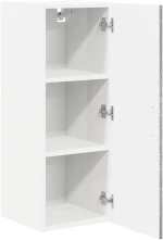 vidaXL Κρεμαστό ντουλάπι κουζίνας 2 pcs Γκρίζο Σονομα 30 x 31 x 80 εκ.