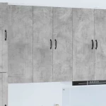 vidaXL Κρεμαστό ντουλάπι κουζίνας Σκυρόδεμα Γκρι 30 x 31 x 100 εκ.