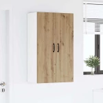 vidaXL Κρεμαστό ντουλάπι κουζίνας Artisan Oak 60 x 31 x 100 εκ.